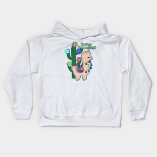 You're Llamazing! | Llama and Cactus | Cherie's Art Original (c)2020 Kids Hoodie